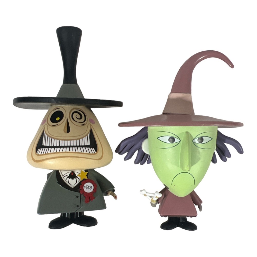 Funko Pop! The Nightmare Before Christmas - Mayor & Witch Lot Loose Read